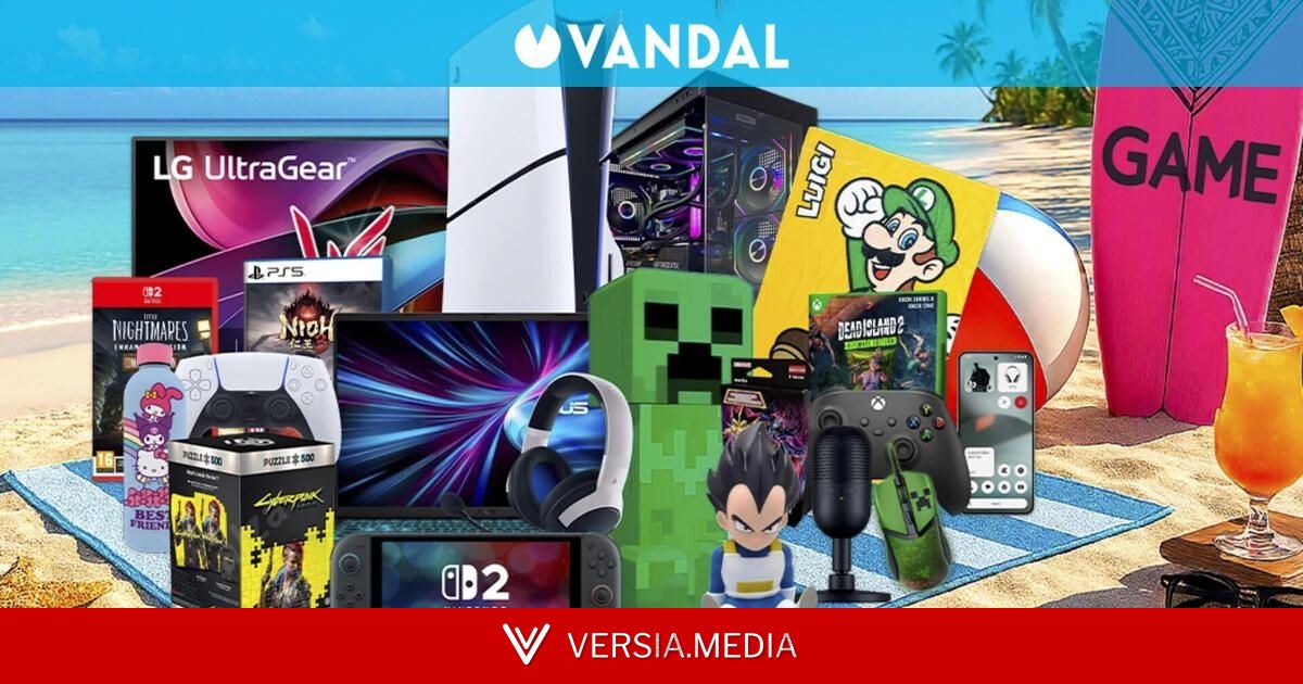 GAME lanza su campaña GAME BEACH con ofertas en PS5, Switch 2, juegos, PC Gaming y mucho más
