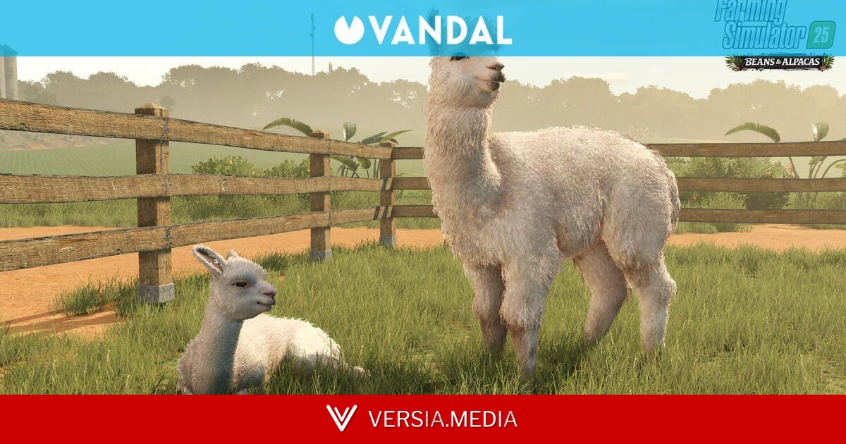 Farming Simulator 25 anuncia Beans & Alpacas, su nueva expansión con una región sudamericana, café y alpacas