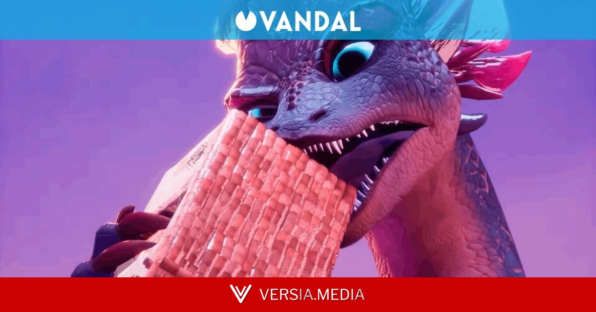 Dragon Kisser es gratis en Steam y te reta a salvar una aldea ligándote al dragón que la ataca