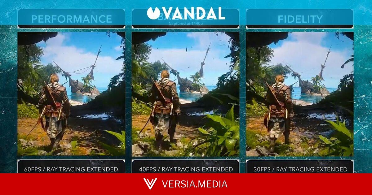 Ubisoft promete 4K y 60 fps en el remake de Assassin's Creed Black Flag si lo juegas en PS5 Pro