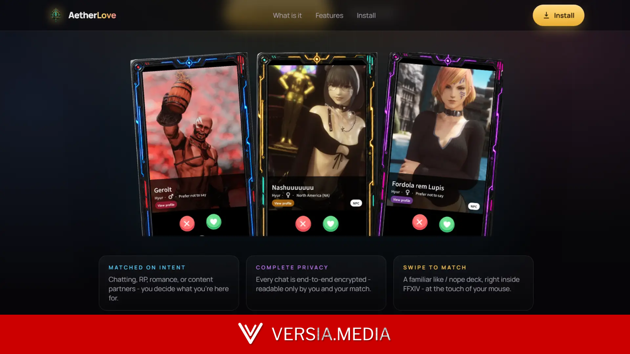 Los jugadores de Final Fantasy XIV crean su propia versión de Tinder, una aplicación para encontrar jugadores para raids