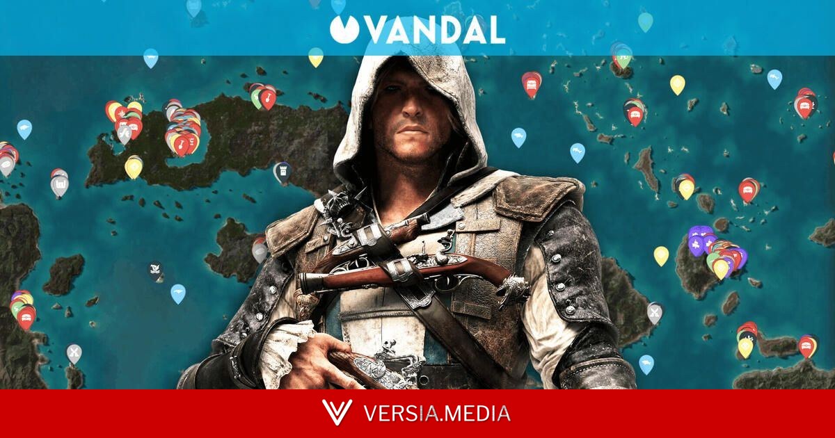 Este mapa interactivo de AC Black Flag Resynced tiene todo lo que necesitas para completar el remake al 100 %