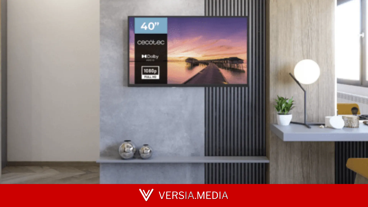 Paneles Full HD y Smart TV: el televisor 1080p de Cecotec que luce en cualquier estancia