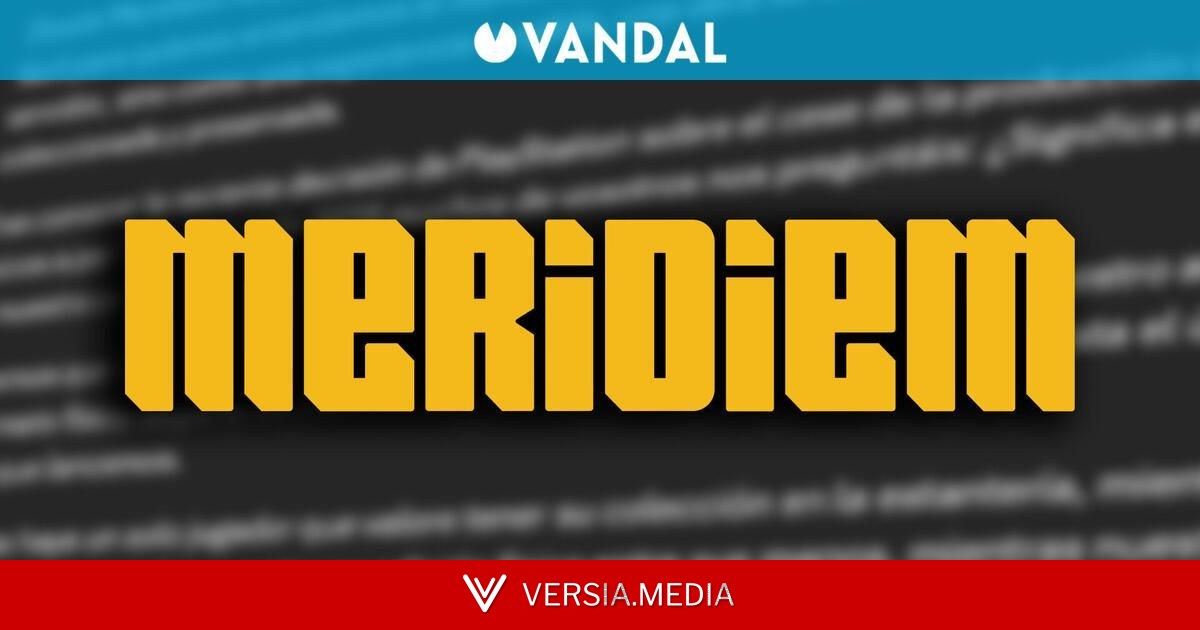 Meridiem responde a Sony: reafirma su compromiso con el formato físico tras el duro golpe de PlayStation