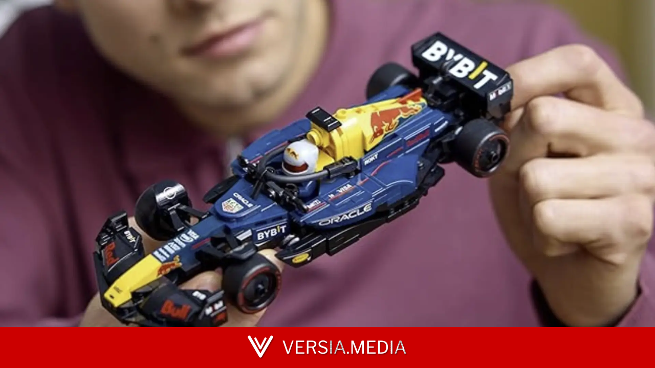 El regalo perfecto para los amantes del motor: el monoplaza de Max Verstappen llega a LEGO