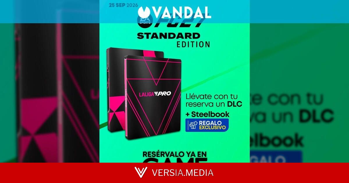 Ya puedes reservar EA Sports FC 27 en GAME, con un steelbook exclusivo de regalo