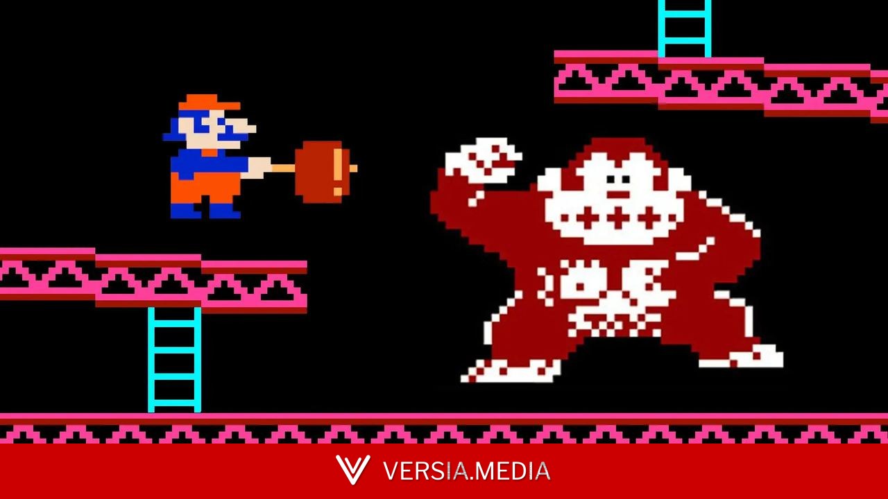 LEGO prepara una réplica de la máquina recreativa de Donkey Kong, con más de 1300 piezas, barriles móviles y un precio cercano a los 200 euros