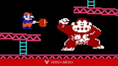 LEGO prepara una réplica de la máquina recreativa de Donkey Kong, con más de 1300 piezas, barriles móviles y un precio cercano a los 200 euros