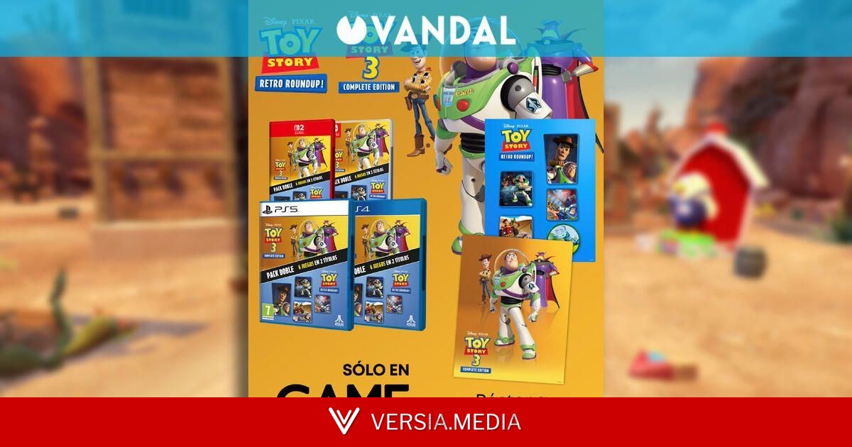 GAME regala un póster exclusivo con la reserva del nuevo recopilatorio de Toy Story para consolas