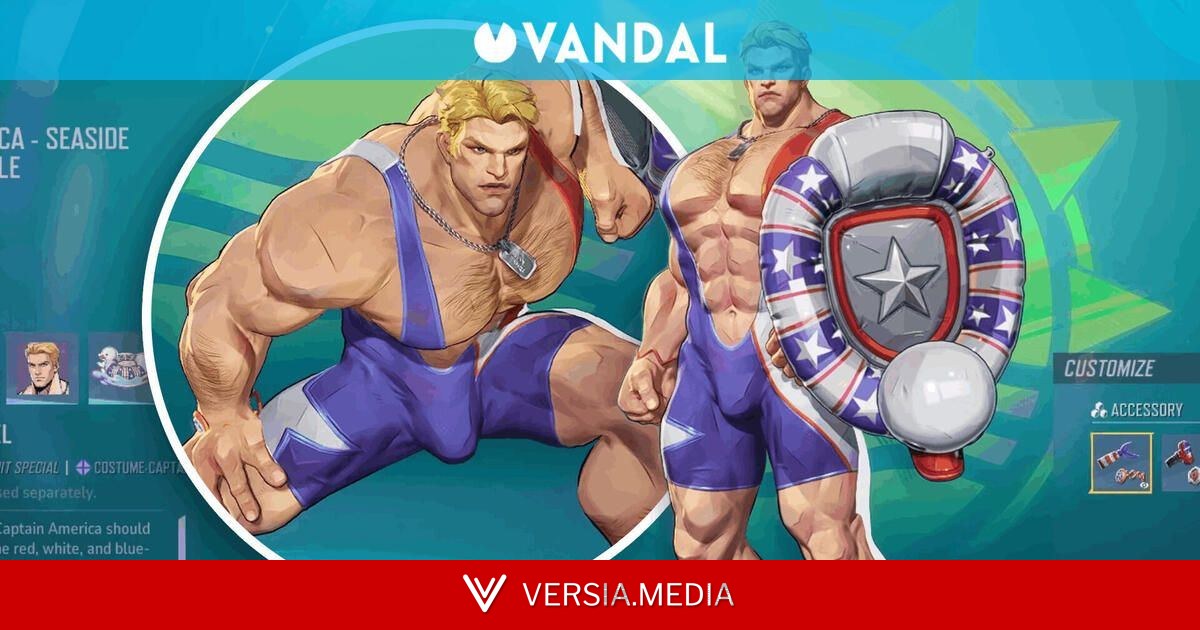 ¿Un descuido de Marvel? El detalle del nuevo bañador del Capitán América en Marvel Rivals que ha roto Internet