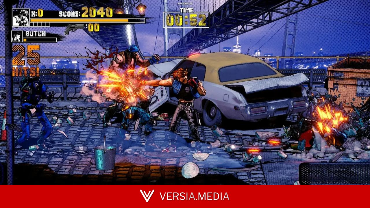 Takeover 2, la secuela del beat'em up al estilo Streets of Rage, incluirá dos minijuegos arcade que beben de clásicos de Sega como After Burner y Scud Racer
