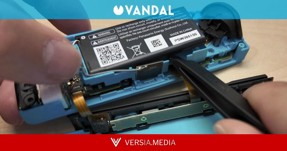 Así son por dentro los nuevos Joy-Con de Switch con batería reemplazable