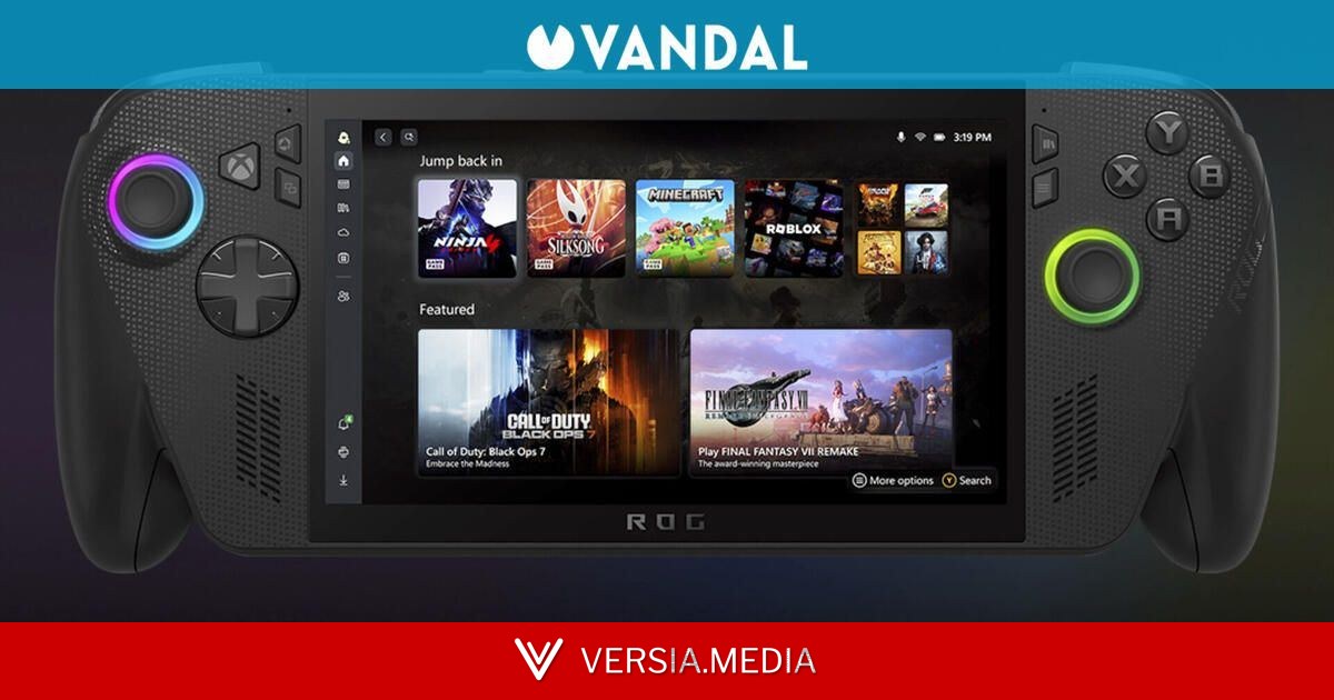 Microsoft empieza a mostrar un nuevo logo de XBOX Handheld en las páginas de varios juegos