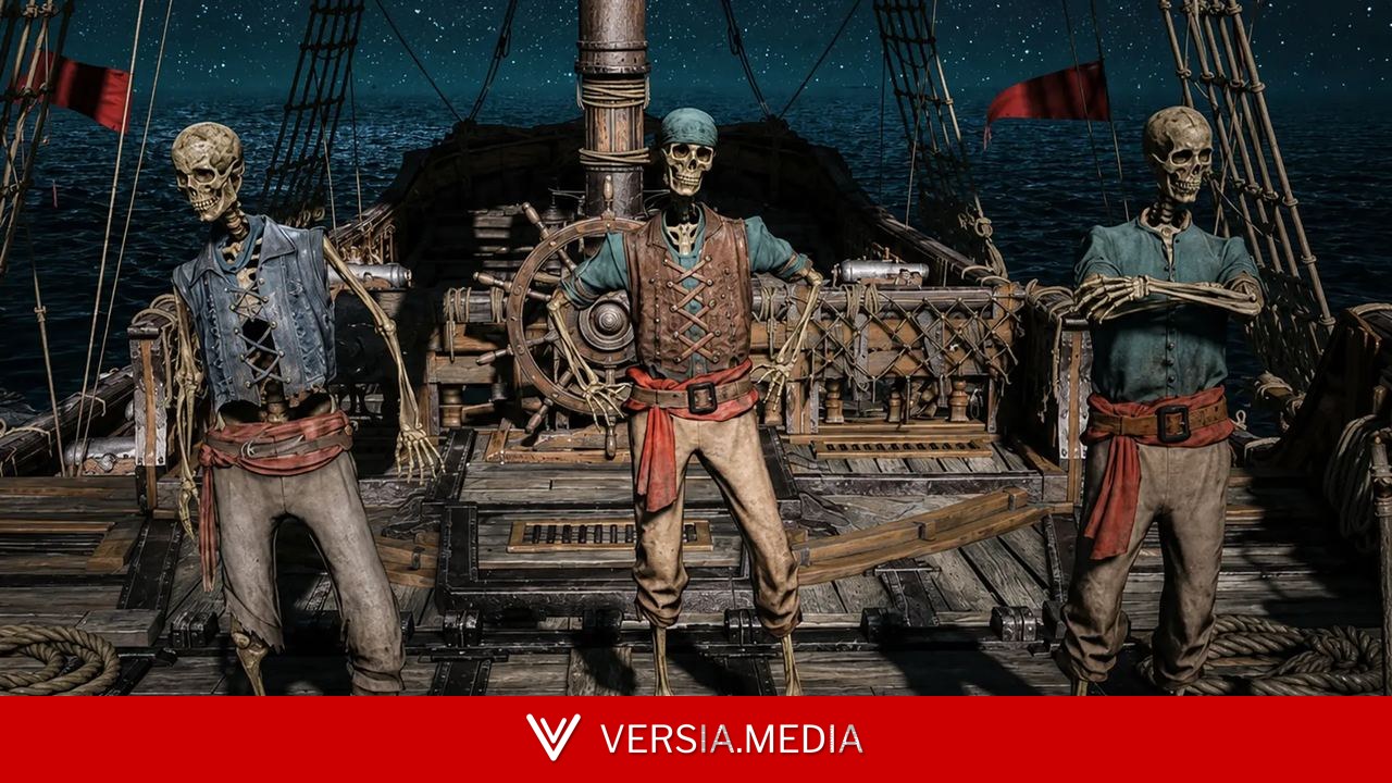 Cómo hacer que la tripulación del barco sean esqueletos vivientes en Assassin's Creed Black Flag Resynced