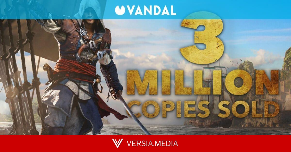 Assassin's Creed Black Flag Resynced supera los 3 millones de copias vendidas en una semana